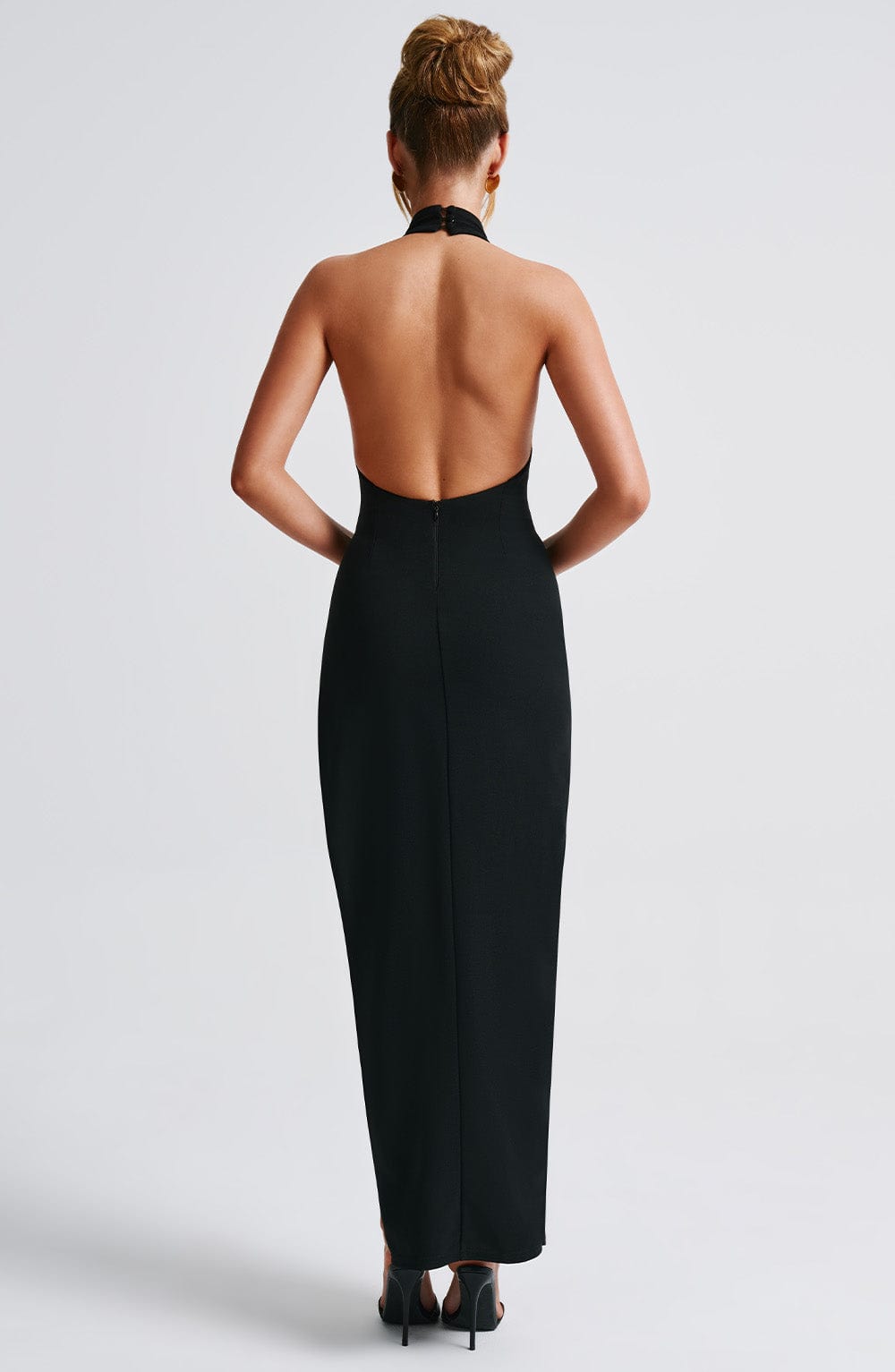 Adalia Maxi Dress - Black - Napalia