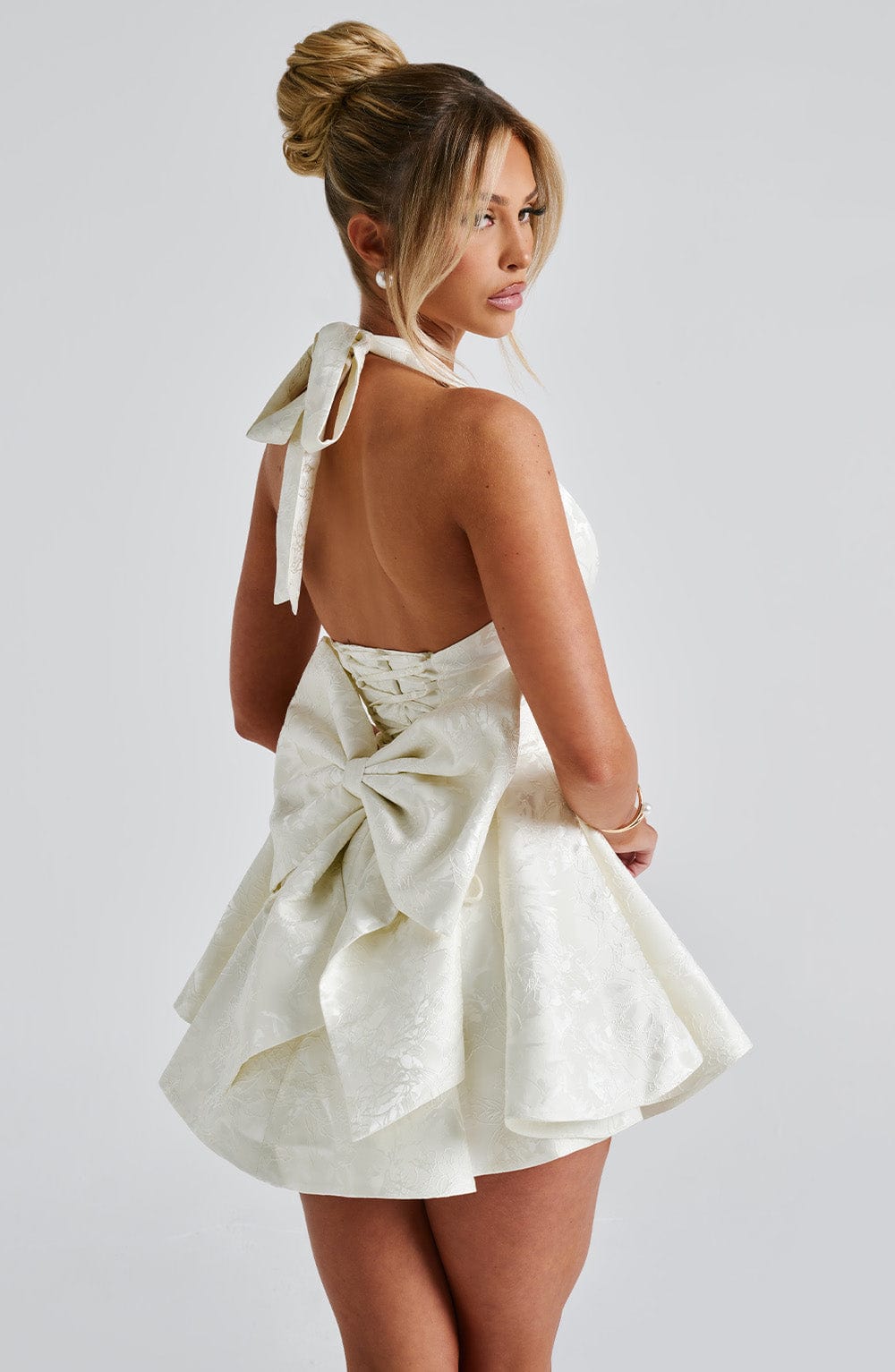 Madeline Playsuit - Ivory - Napalia