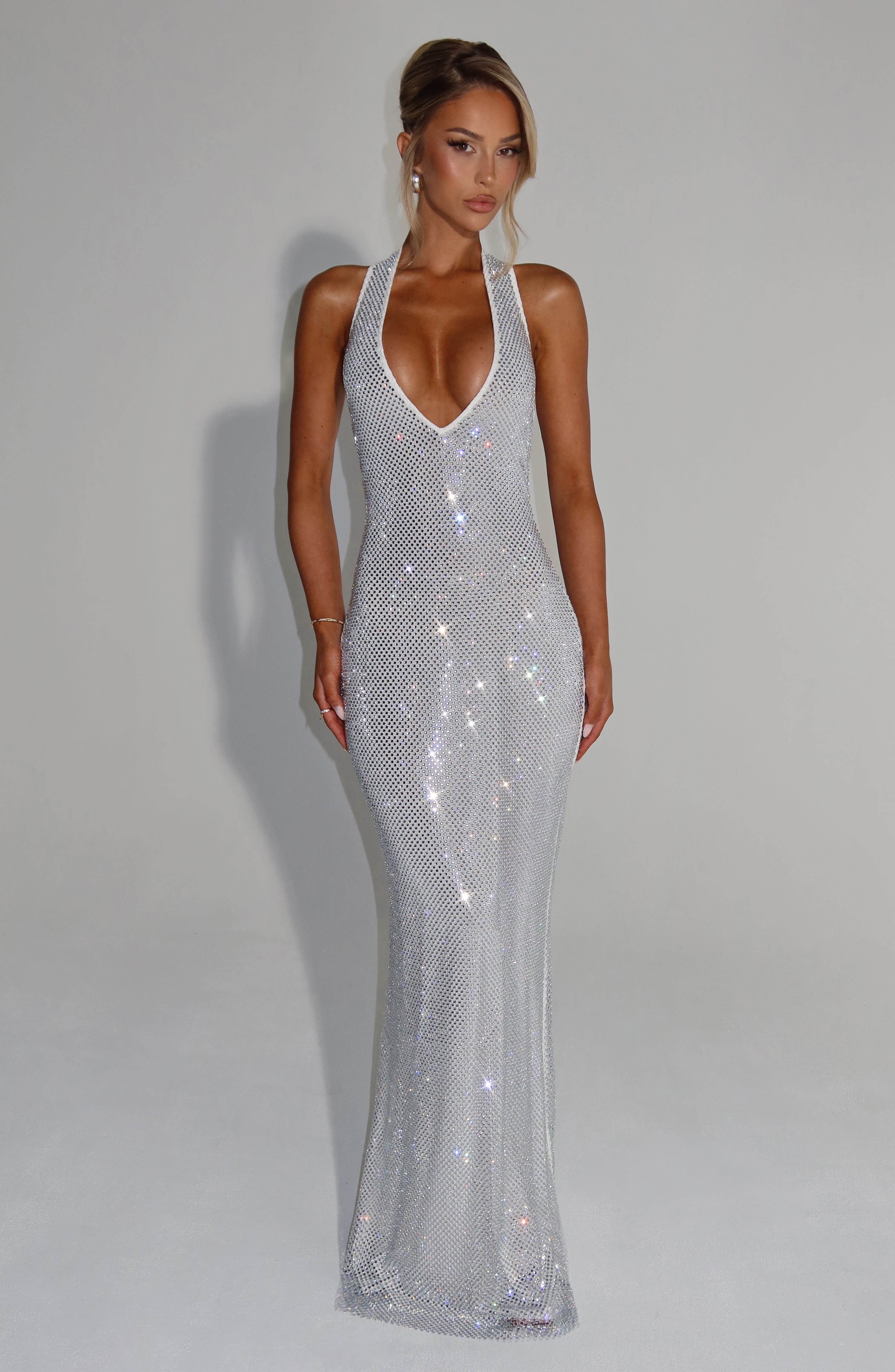 Starla Maxi Dress - Ivory - Napalia