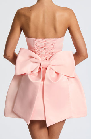 Abbey Mini Dress - Blush - Napalia