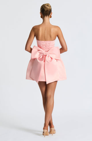 Abbey Mini Dress - Blush - Napalia