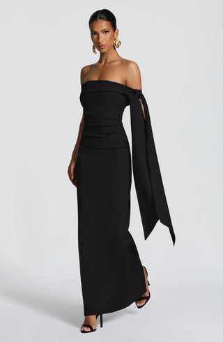 Addie Maxi Dress - Black - Napalia