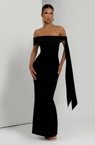 Addie Maxi Dress - Black - Napalia