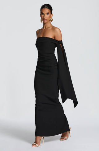 Addie Maxi Dress - Black - Napalia