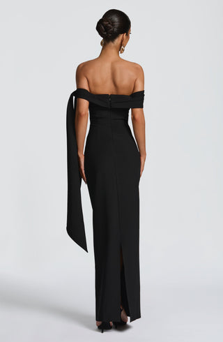 Addie Maxi Dress - Black - Napalia