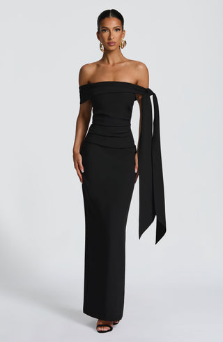 Addie Maxi Dress - Black - Napalia