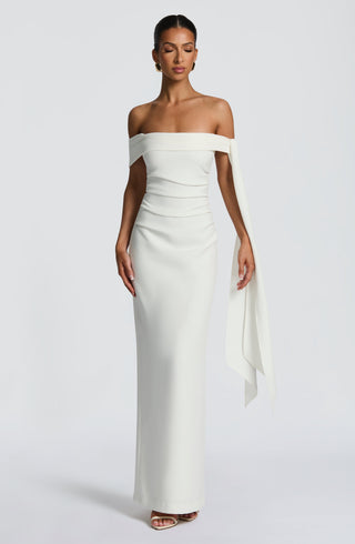 Addie Maxi Dress - Ivory - Napalia