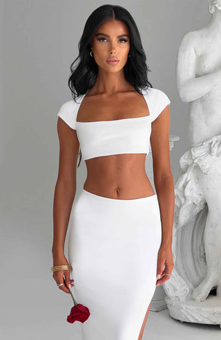 Adorn Top - Ivory - Napalia