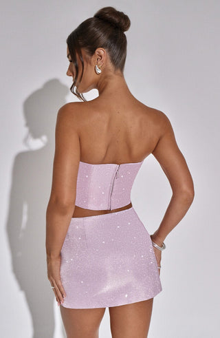 Aimee Top - Pink Sparkle - Napalia