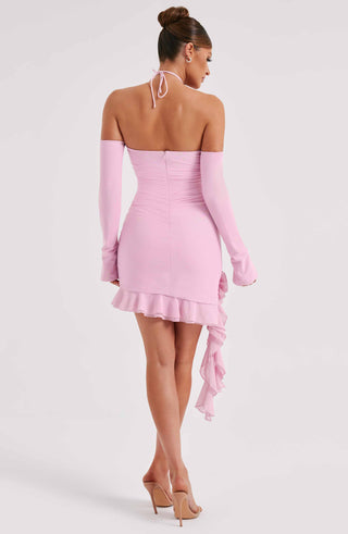 Alix Mini Dress - Pink - Napalia