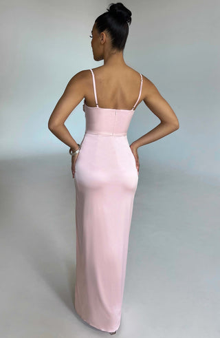 Alora Maxi Dress - Blush - Napalia