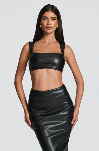 Amaya Top - Black - Napalia