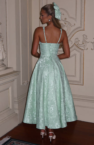 Amity Midi Dress - Mint - Napalia