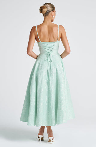 Amity Midi Dress - Mint - Napalia