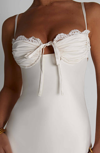 Ardelle Midi Dress - Ivory - Napalia
