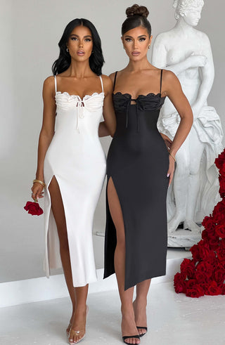 Ardelle Midi Dress - Ivory - Napalia