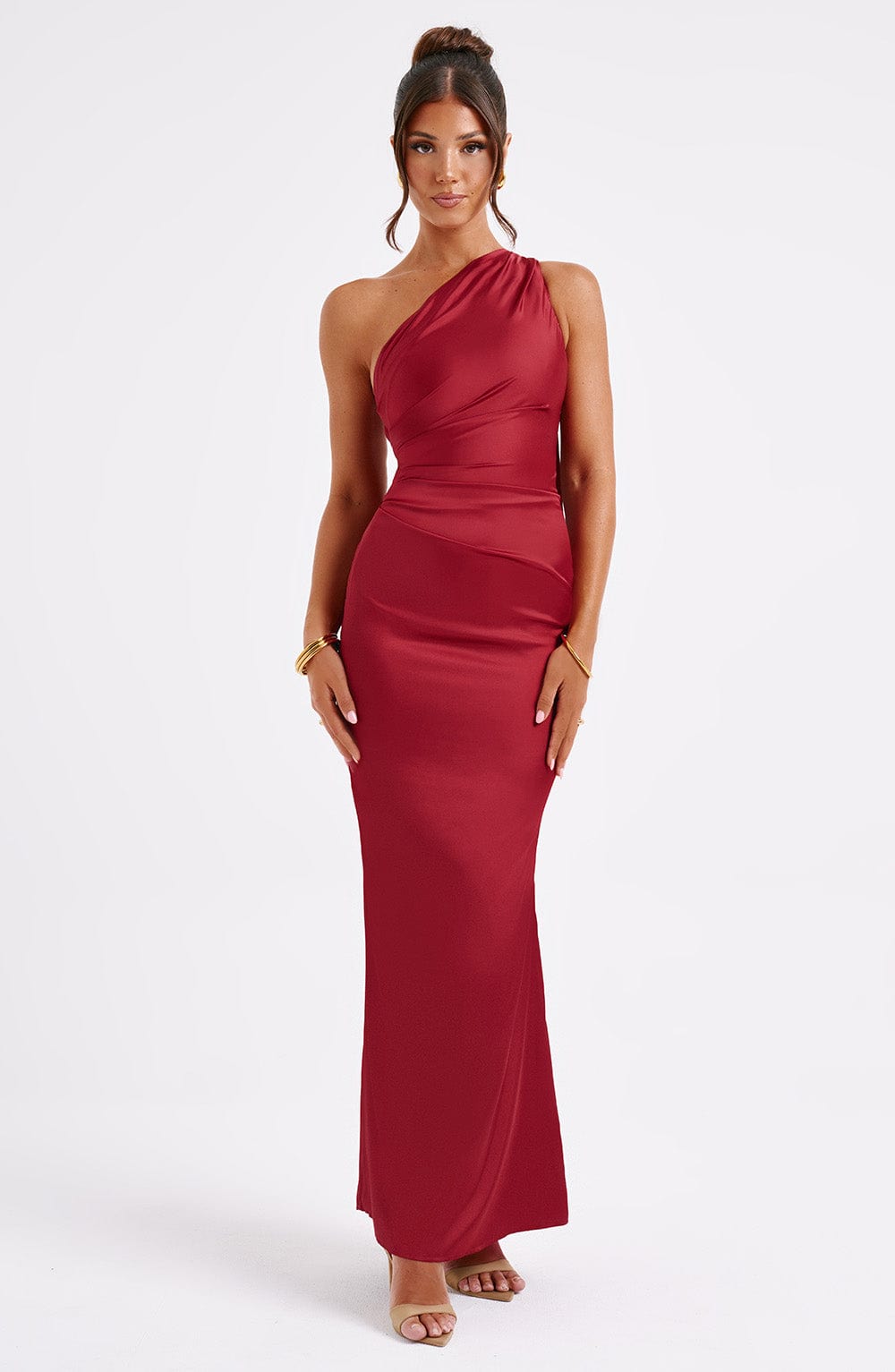 Arizona Maxi Dress - Wine - Napalia