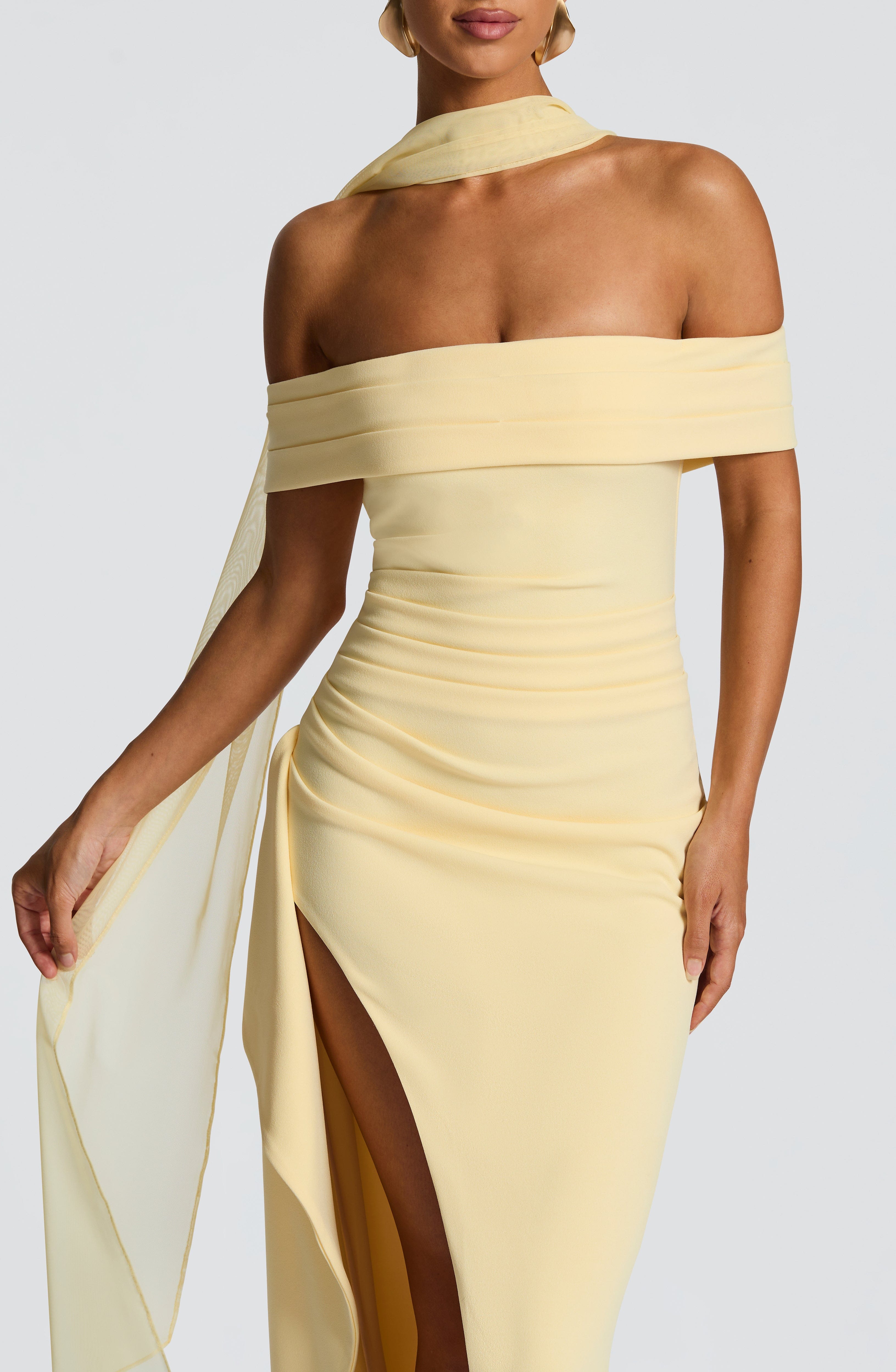 Ayla Scarf - Lemon - Napalia
