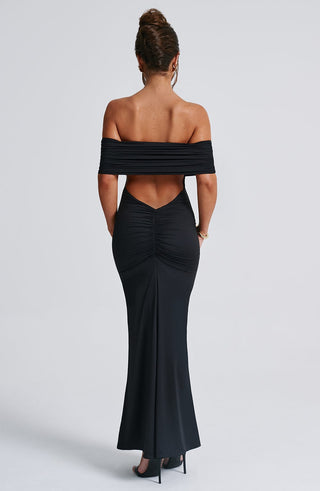Belinda Maxi Dress - Black - Napalia