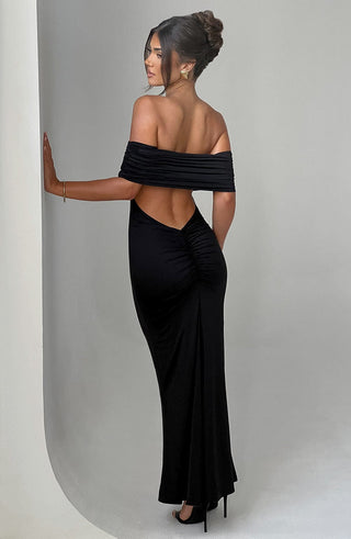 Belinda Maxi Dress - Black - Napalia