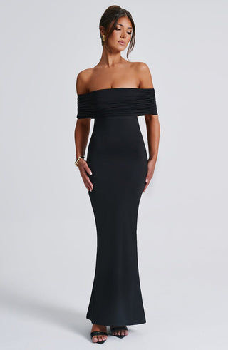 Belinda Maxi Dress - Black - Napalia