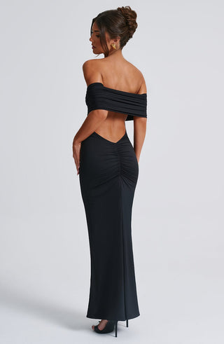 Belinda Maxi Dress - Black - Napalia