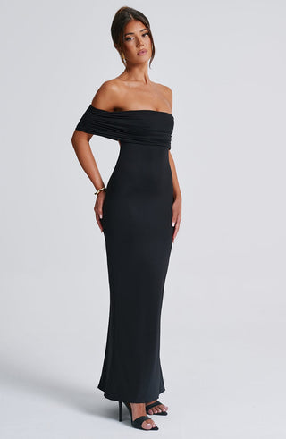 Belinda Maxi Dress - Black - Napalia