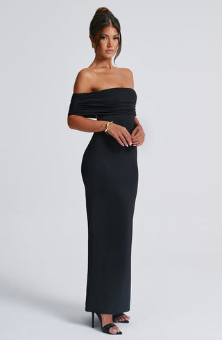 Belinda Maxi Dress - Black - Napalia