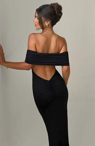 Belinda Maxi Dress - Black - Napalia