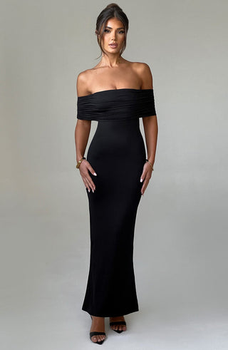 Belinda Maxi Dress - Black - Napalia