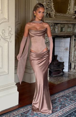 Bernadette Maxi Skirt - Hazel - Napalia