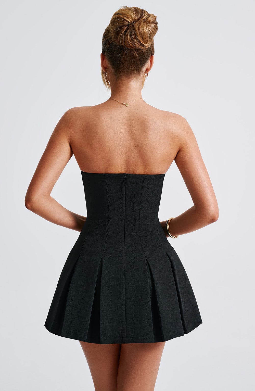 Bryony Mini Dress - Black - Napalia
