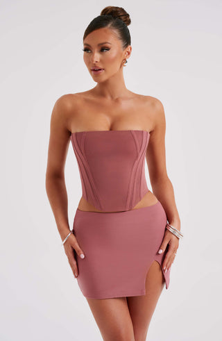 Cami Corset - Rose Pink - Napalia