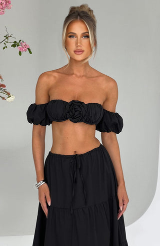 Carmen Top - Black - Napalia