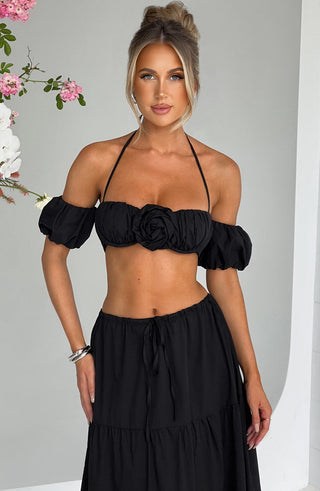 Carmen Top - Black - Napalia