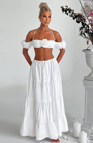Carmen Top - Ivory - Napalia