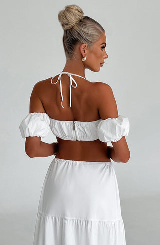 Carmen Top - Ivory - Napalia