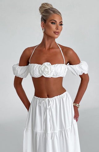 Carmen Top - Ivory - Napalia