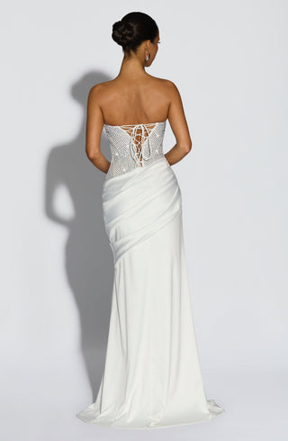 Celestia Maxi Dress - Ivory - Napalia