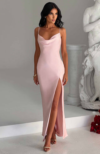Celestina Maxi Dress - Blush - Napalia
