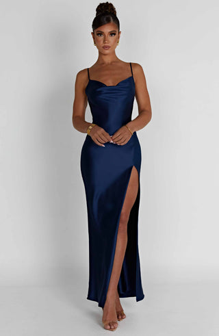 Celestina Maxi Dress - Navy - Napalia