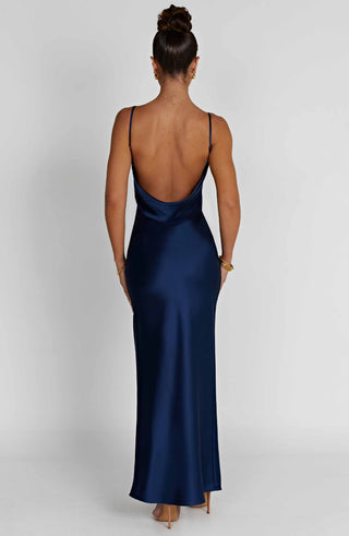 Celestina Maxi Dress - Navy - Napalia