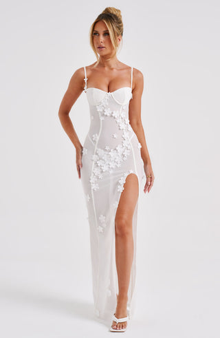 Dalary Maxi Dress - Ivory - Napalia