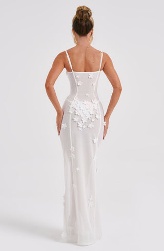 Dalary Maxi Dress - Ivory - Napalia