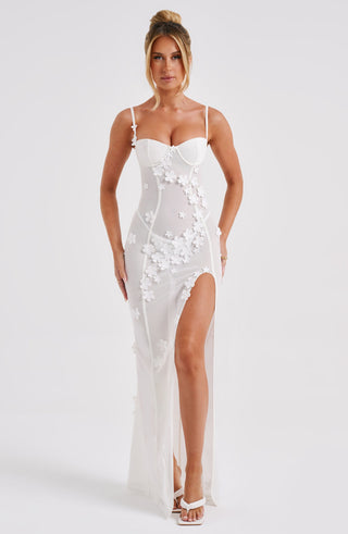 Dalary Maxi Dress - Ivory - Napalia
