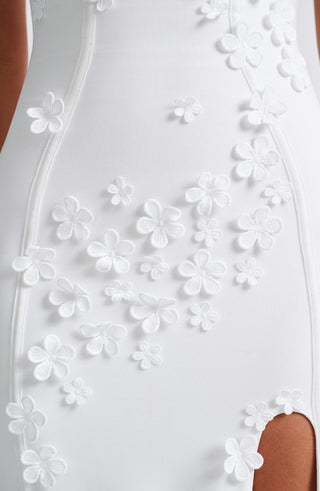 Dalary Maxi Dress - Ivory Lined - Napalia