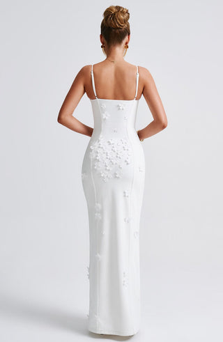 Dalary Maxi Dress - Ivory Lined - Napalia