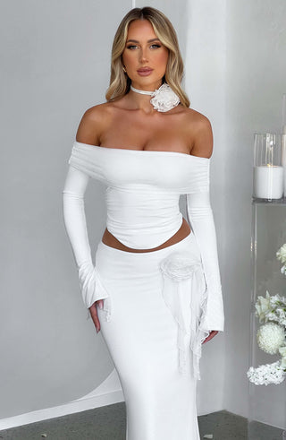 Deema Top - Ivory - Napalia