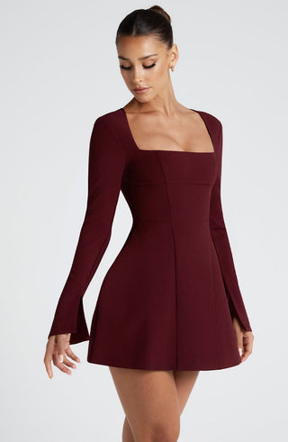 Esme Mini Dress - Cherry Lacquer - Napalia