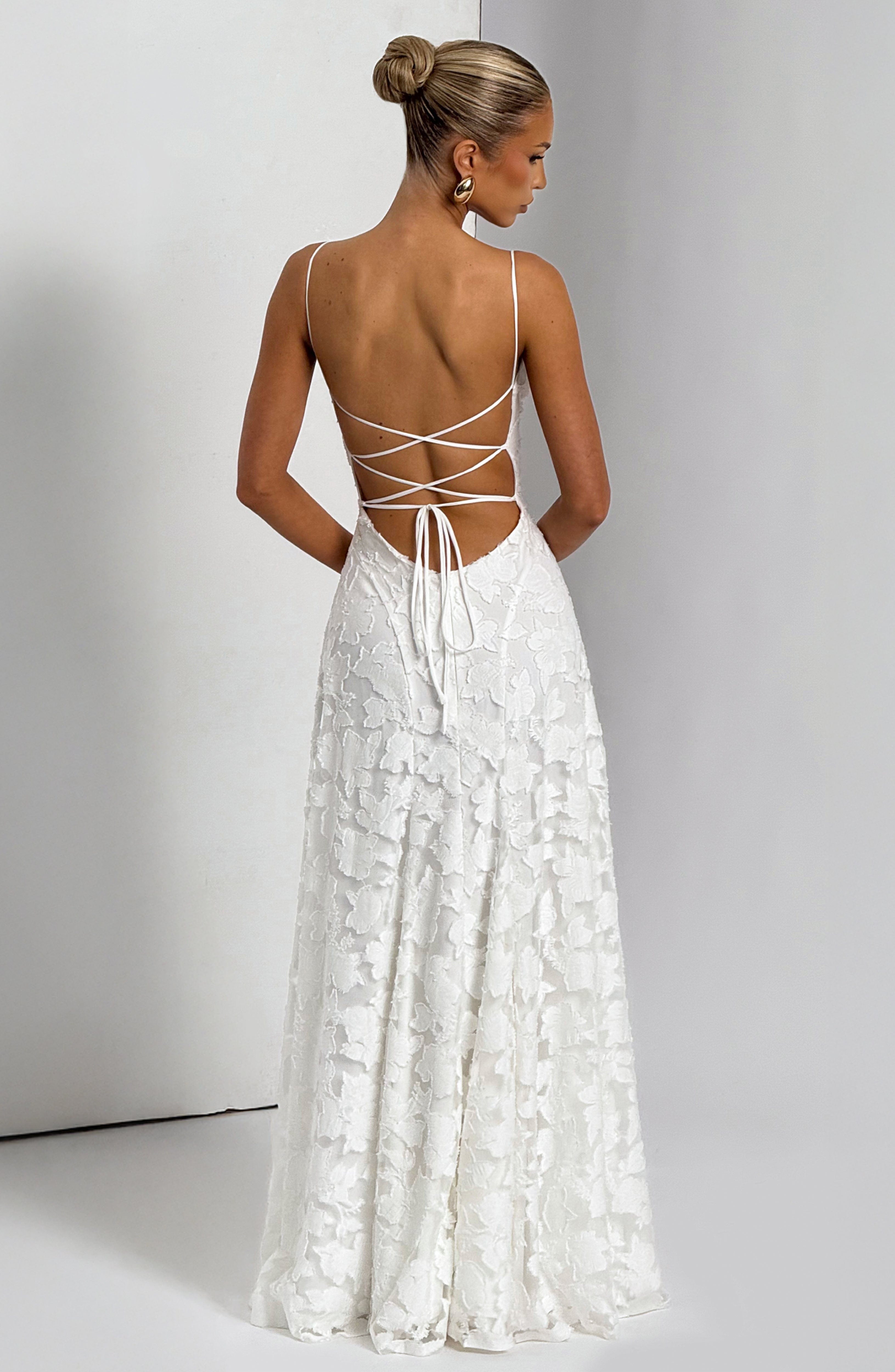 Francis Maxi Dress - Ivory - Napalia